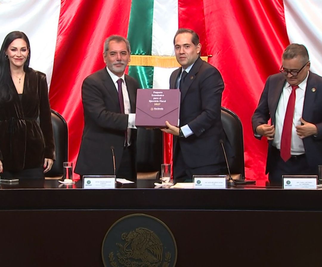 Paquete Económico 2027 Ya Está en el Congreso Tras Entrega del Documento de SHCP